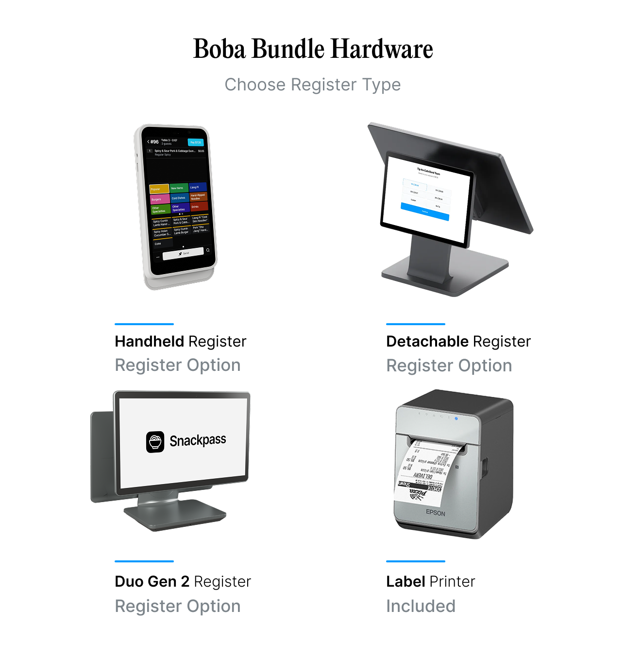 Boba POS Bundle