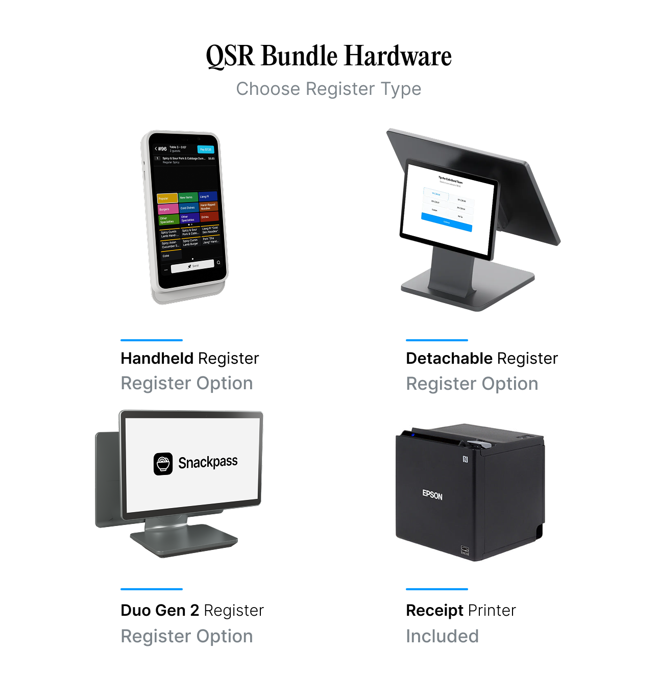 QSR POS Bundle