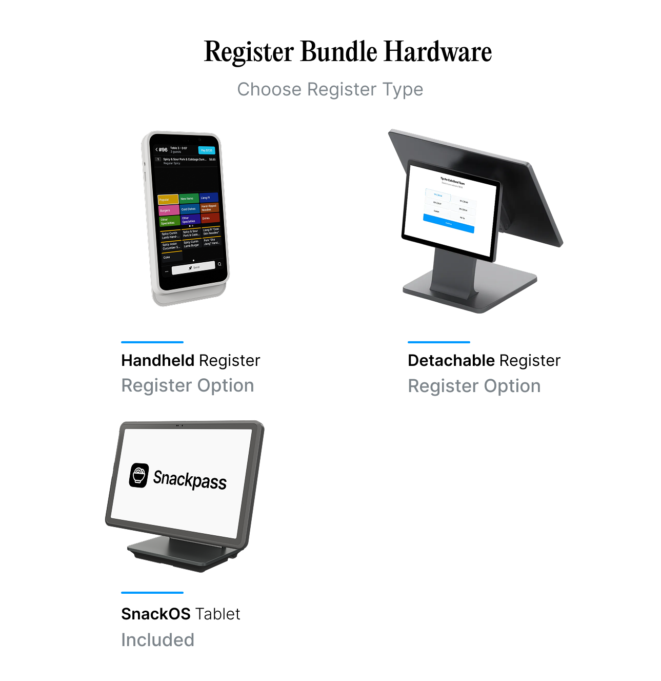 Food Truck Register Bundle