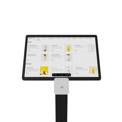 Slim Standing Kiosk