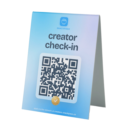 Snackpass Creators Check-In