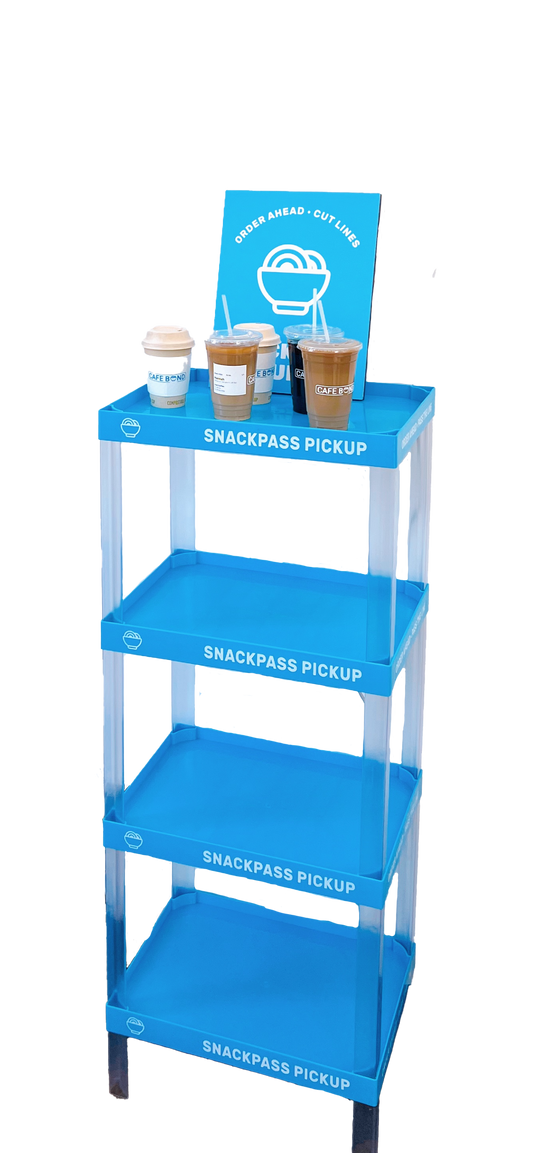 Blue Pick-up Stand